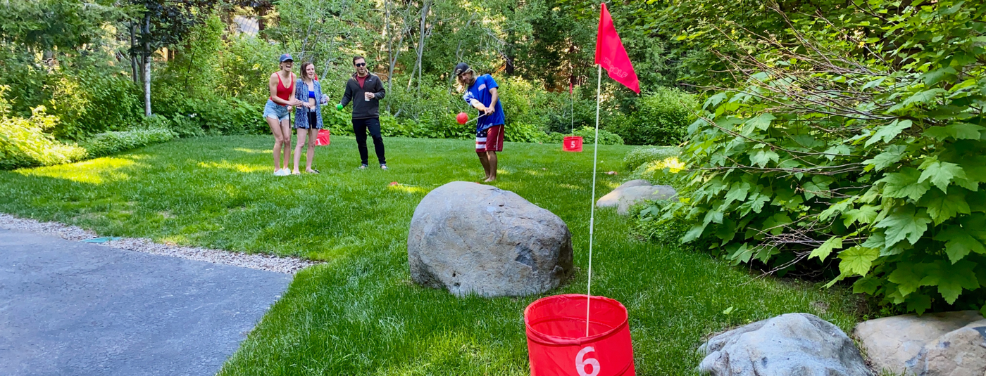 Bucket Golf The Ultimate Backyard Golf Game Elevate Sports LLC