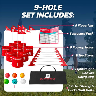 BucketGolf Pro (9 hole) - Elevate Sports LLC
