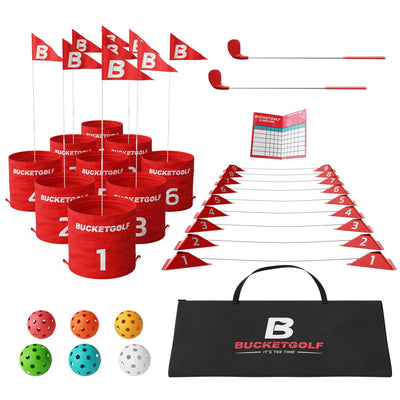 BucketGolf Pro Bundle 9 Hole - Elevate Sports LLC